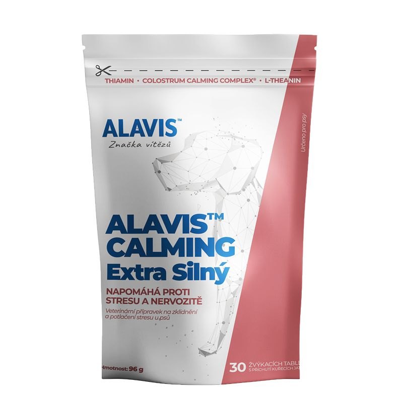 Alavis Calming Extra silný 30 žvýkacích tablet
