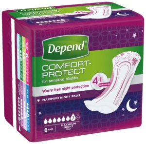 Depend Maximum inkontinenční vložky 6 ks