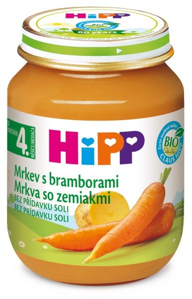 Hipp ZELENINA BIO Mrkev s bramborami 125 g