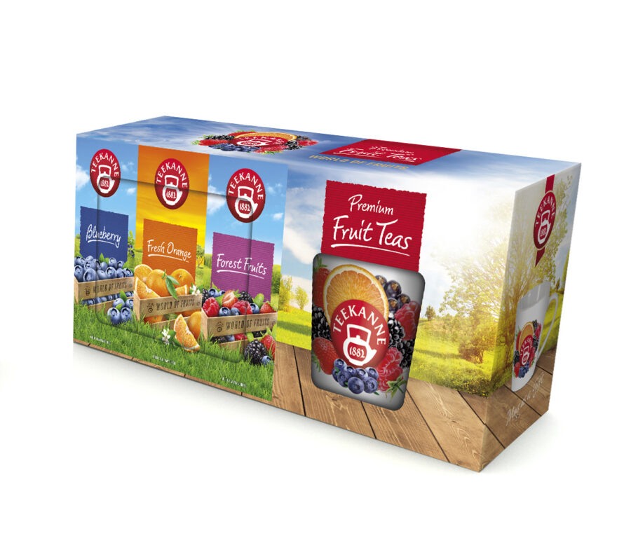 Teekanne Premium Fruit Teas 3x20 sáčků + hrnek