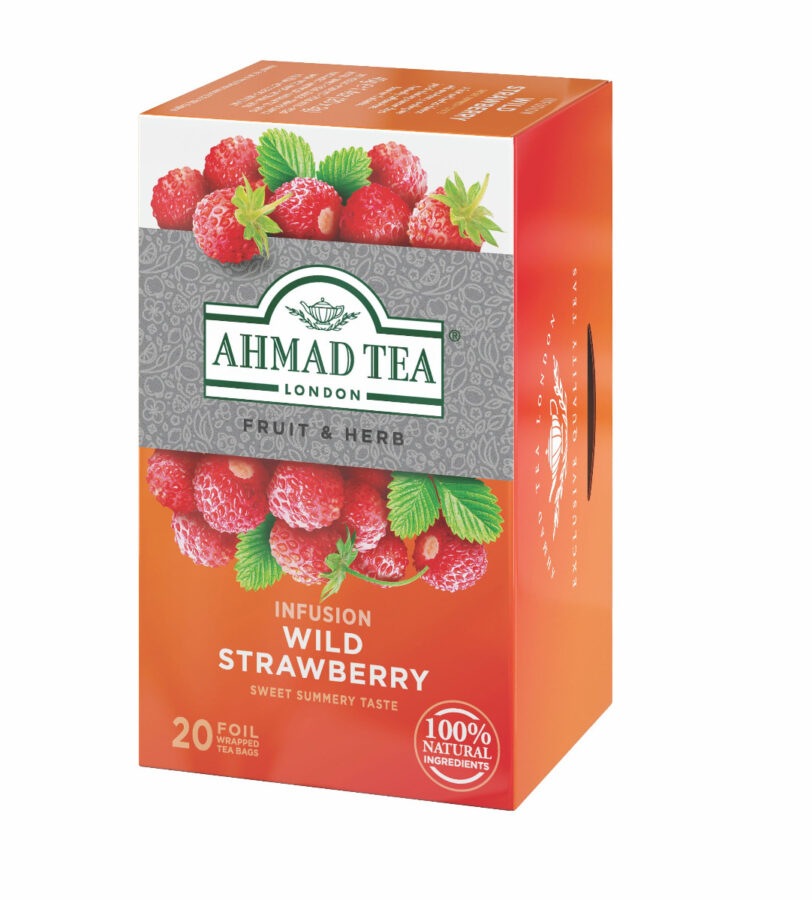 Ahmad Tea Lesní jahoda porcovaný čaj 20 x 2 g