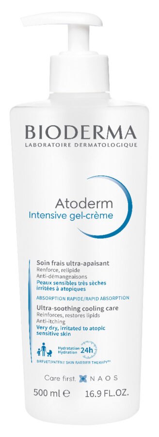 BIODERMA Atoderm Intensive Gel-creme Vysoce zklidňující gel-krém 500 ml