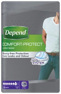 Depend Normal pro muže L/XL absorpční natahovací kalhotky 9 ks