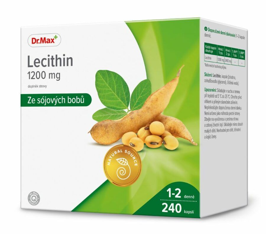 Dr.Max Lecithin 1200 mg 240 tobolek