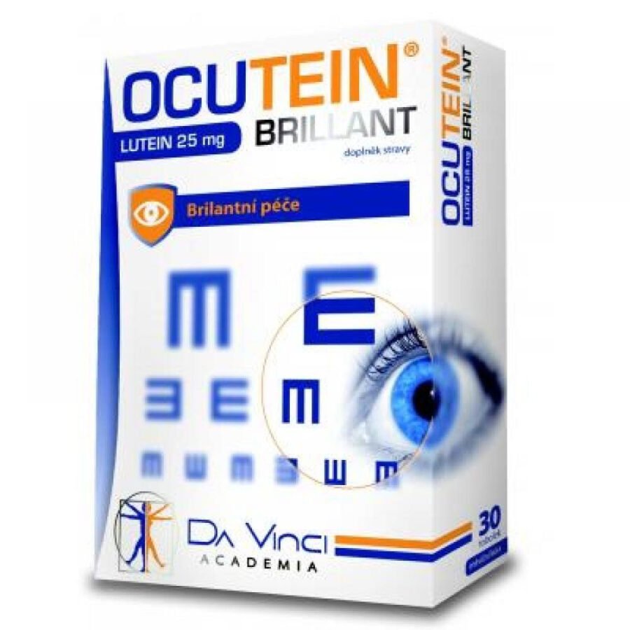 Ocutein Brillant Lutein 25 mg 30 tobolek