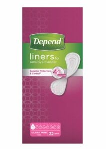 Depend Ultra Mini inkontinenční vložky 22 ks