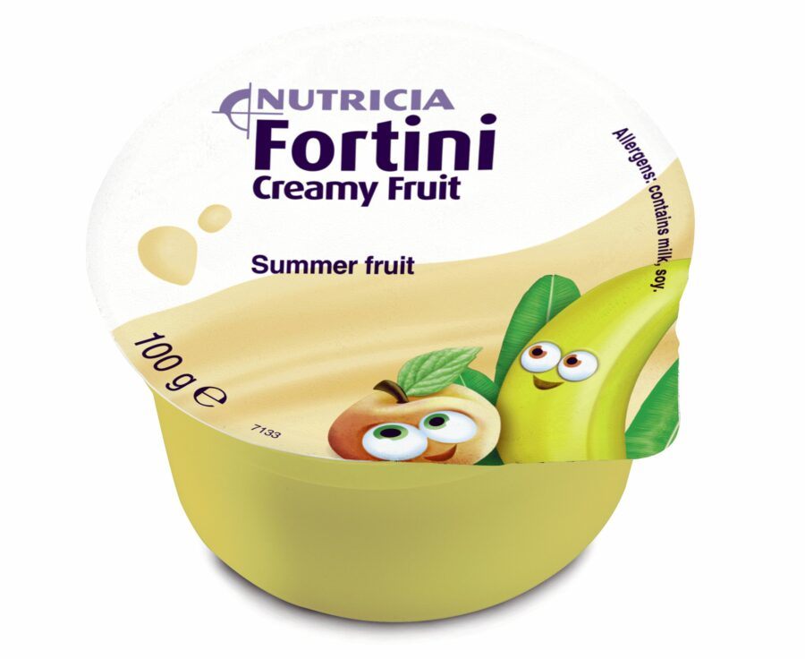 Fortini Creamy Fruit Multi Fibre Letní ovoce 4x100 g