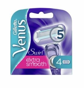 Gillette Venus Swirl Extra Smooth náhradní hlavice 4 ks