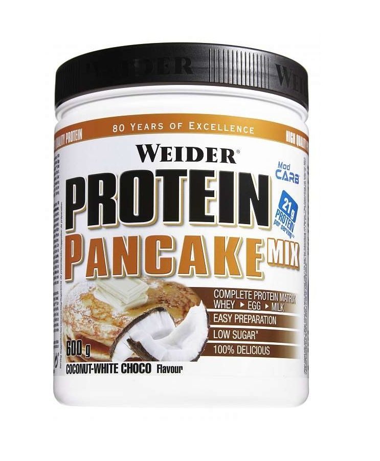 WEIDER Protein Pancake mix coconut-white choco 600 g