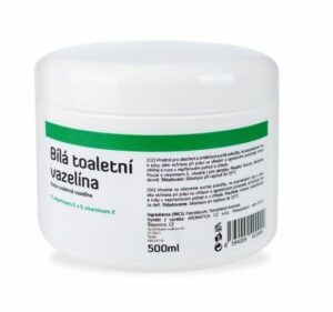 Aromatica Bílá toaletní vazelína s vitaminem E 500 ml