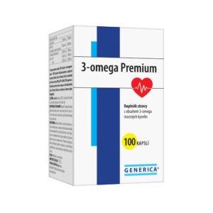 Generica 3-omega Premium 100 kapslí
