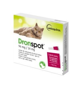 Dronspot 96 mg/24 mg pro velké kočky spot-on 2x1