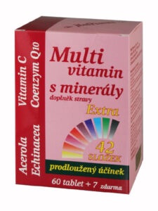 Medpharma Multivitamín s minerály + extra C 67 tablet