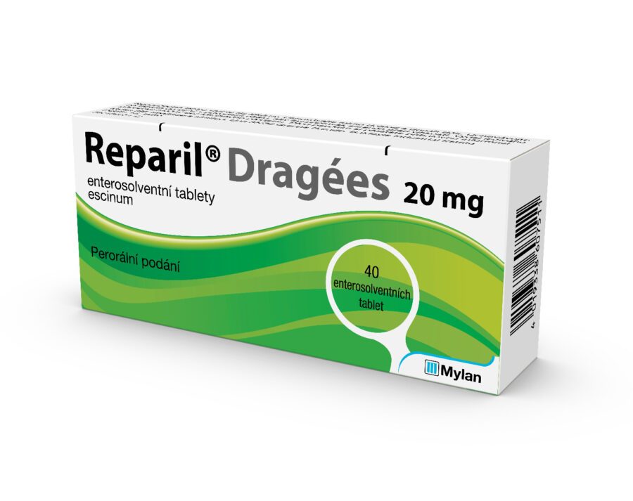 Reparil Dragées 20 mg 40 tablet