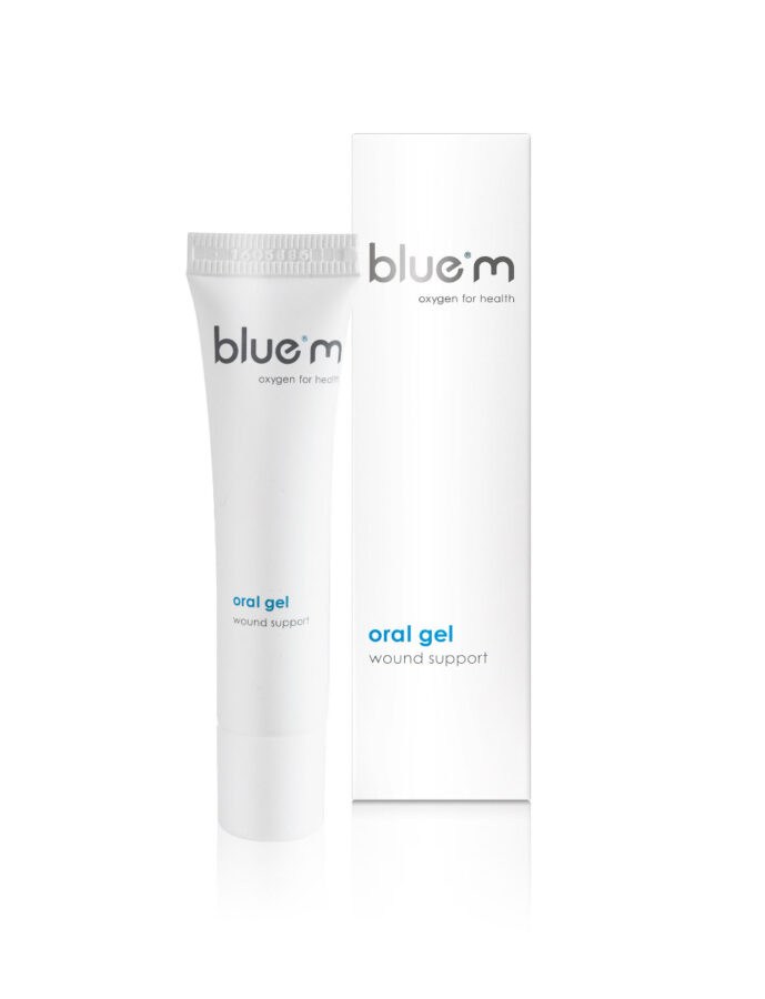 BlueM Gel na hojení ran v ústech 15 ml