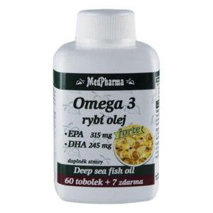 Medpharma Omega 3 rybí olej Forte 67 tobolek
