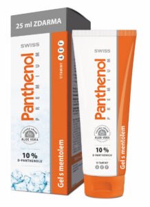 Swiss Panthenol PREMIUM 10% gel s mentolem 100+25 ml