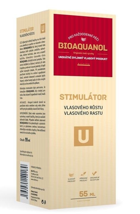 Bioaquanol U stimulátor vlasového růstu 250 ml