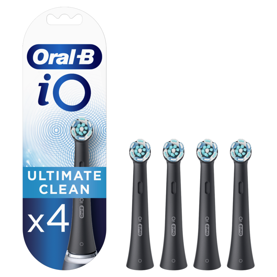 Oral-B iO Ultimate Clean Black náhradní hlavice 4 ks