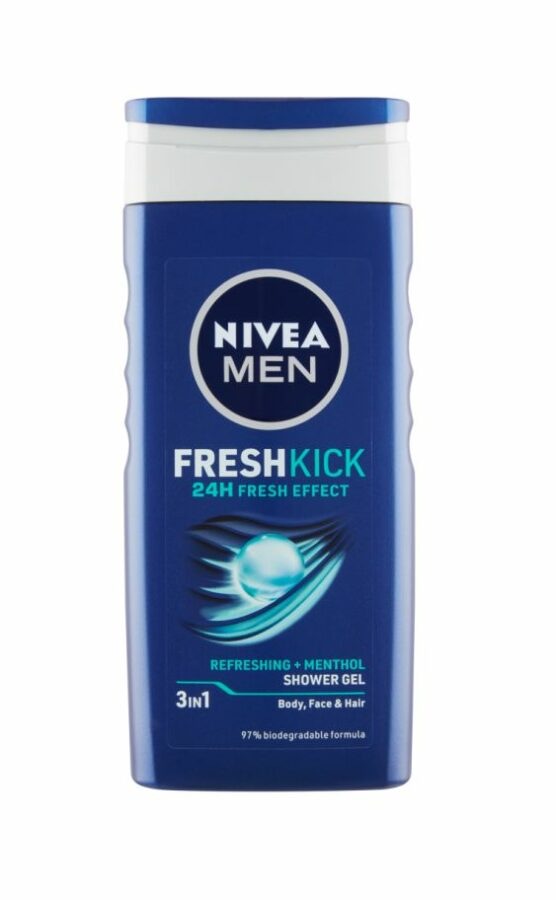 Nivea Men Fresh Kick sprchový gel pro muže 250 ml