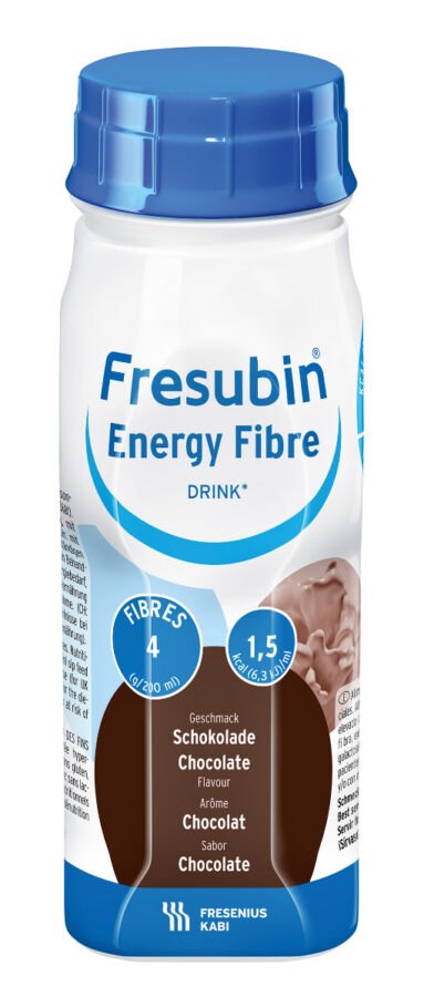 Fresubin Energy Fibre DRINK Čokoláda 4x200 ml
