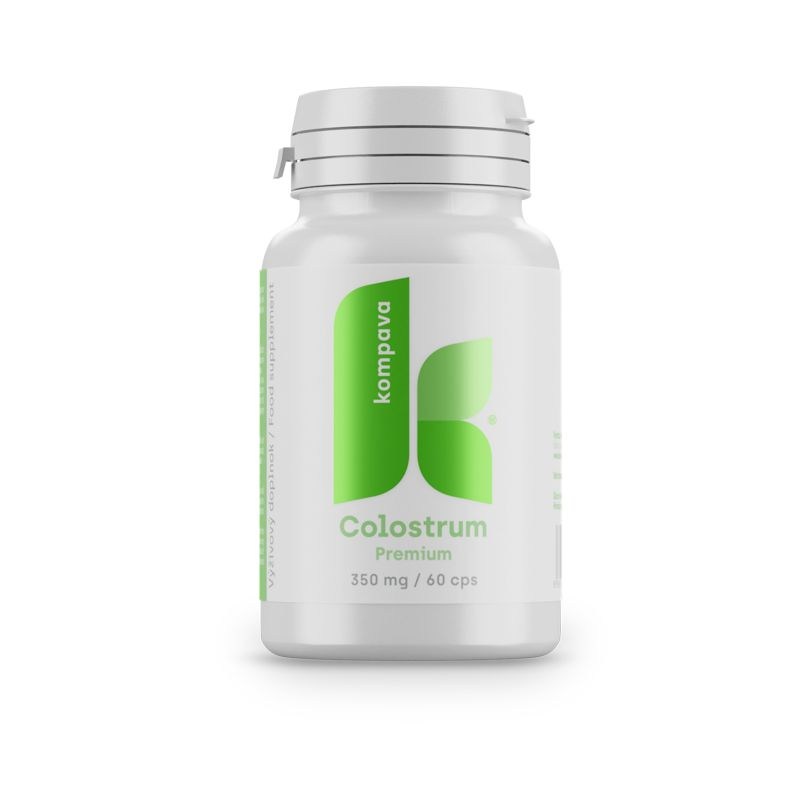 KOMPAVA Premium Colostrum 350 mg 60 kapslí