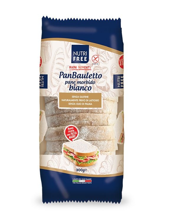 Nutrifree Panbauletto bezlepkový chleba 300 g