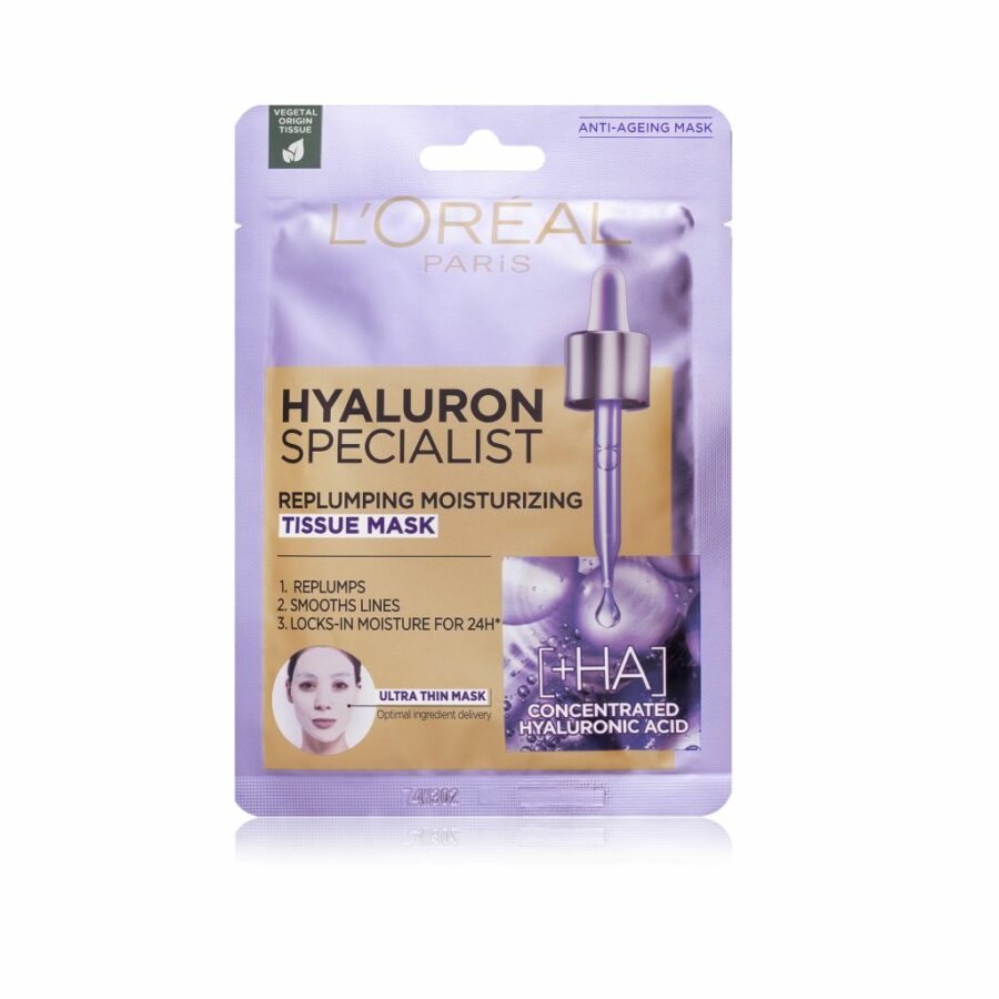 Loréal Paris Hyaluron Specialist vyplňující hydratační textilní maska 28 g