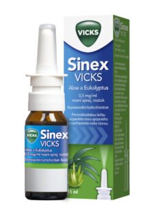 Vicks Sinex Aloe a Eukalyptus nosní sprej 15 ml