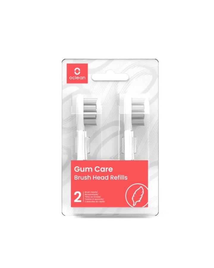 Oclean Gum Care Extra Soft náhradní hlavice 2 ks bílé