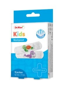 Dr.Max Kids Washproof 62 mm x 17 mm náplast 10 ks
