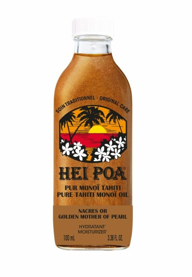 HEI POA Pure Tahiti Monoï oil Golden mother of pearl 100 ml
