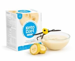 KetoDiet Proteinová kaše vanilka s banánem 7 porcí