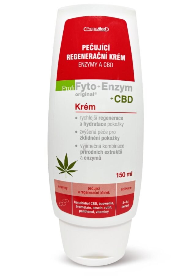 Pragomed Profi Fyto + Enzym + CBD krém 150 ml