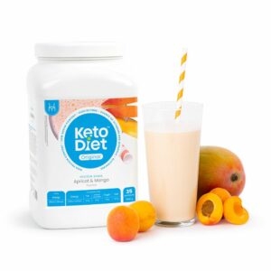 KetoDiet Proteinový nápoj meruňka a mango 1000 g