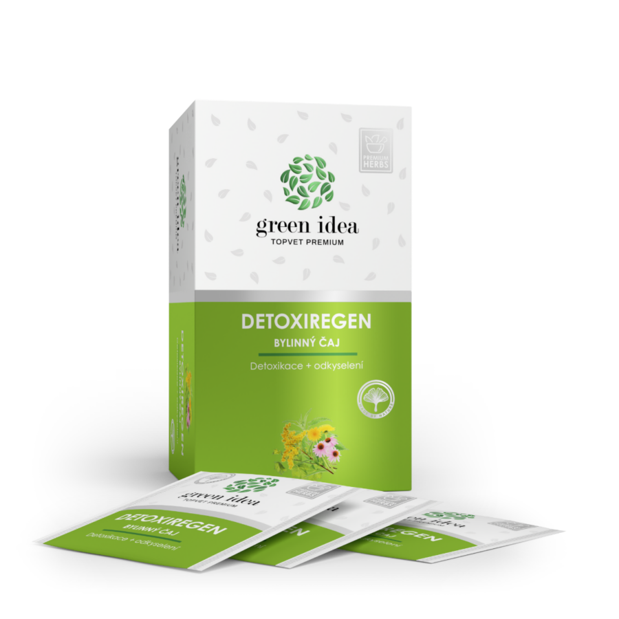 Green idea Detoxiregen bylinný čaj 20x1