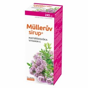 Dr. Müller Müllerův sirup s mateřídouškou a vitaminem C 245 ml