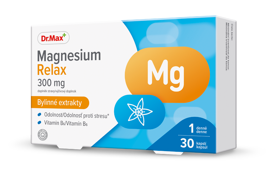 Dr.Max Magnesium Relax 30 kapslí