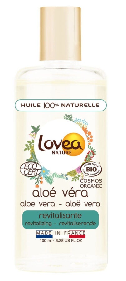 Lovea 100% Přírodní BIO revitalizační tělový olej s aloe vera 100 ml