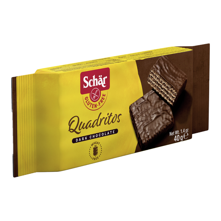 SCHÄR Quadritos čokoládové oplatky bezlepkové 40 g