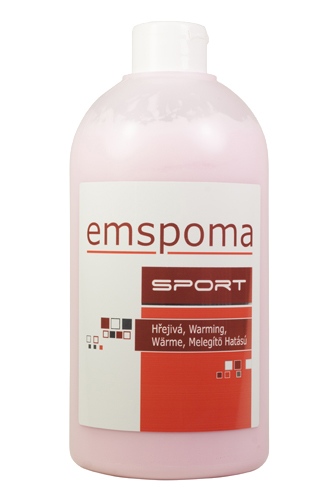 EMSPOMA SPORT Hřejivá masážní emulze O 500 ml