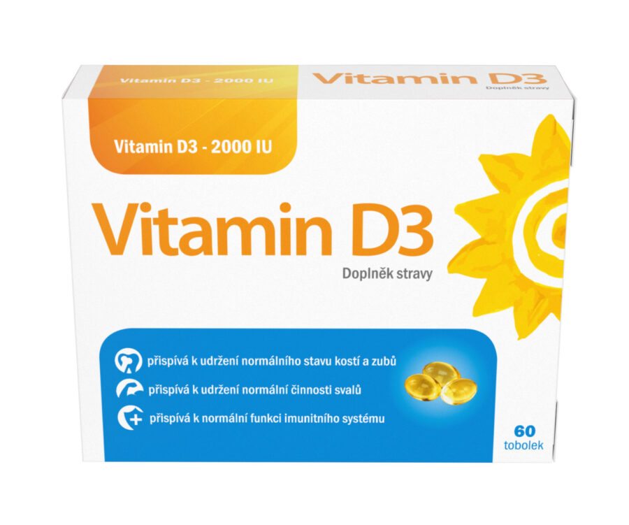 Vitamin D3 2000 IU 60 tobolek