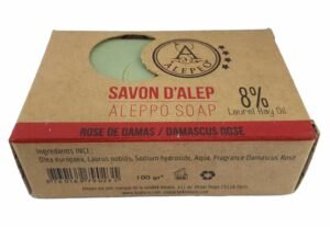 ALEPEO Tradiční ručně vyráběné mýdlo Růže 8% 100 g