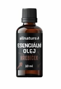 Allnature Esenciální olej Hřebíček 10 ml