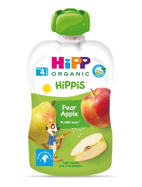Hipp BIO Hippies Hruška-jablko 100 g