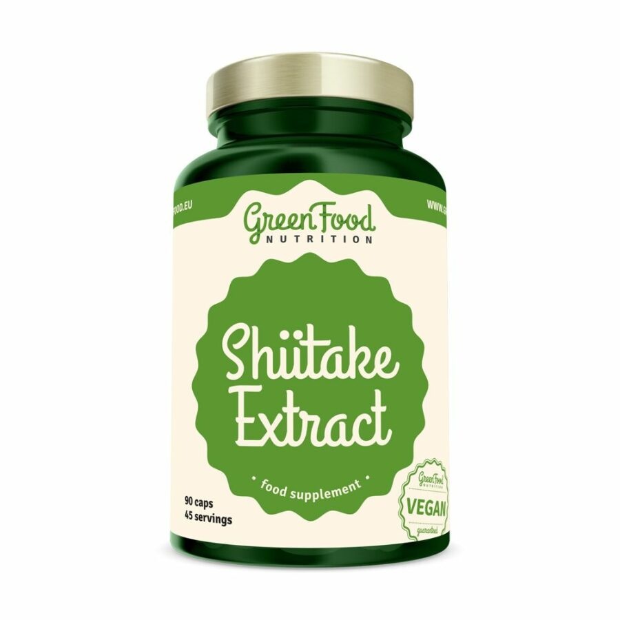 GreenFood Nutrition Shiitake Extract 90 kapslí