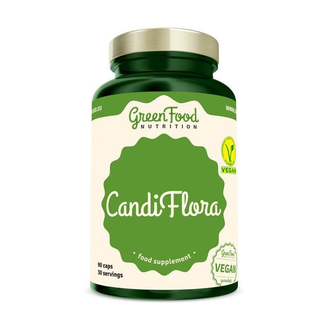 GreenFood Nutrition CandiFlora 90 kapslí