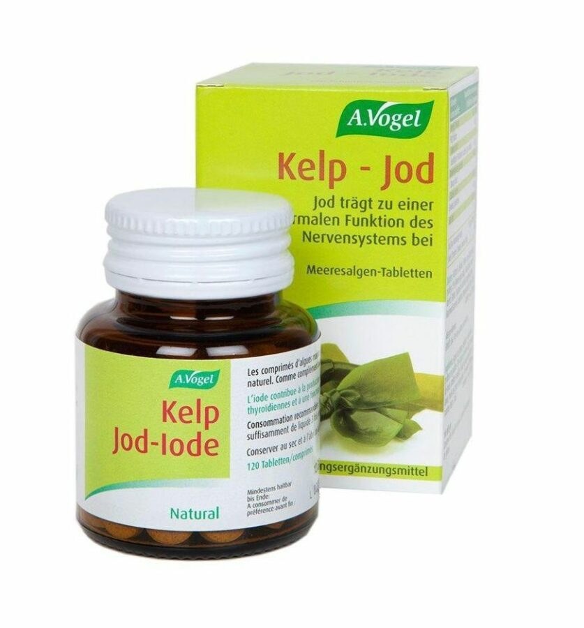 A.Vogel Jod z mořského kelpu 250 mg 120 tablet