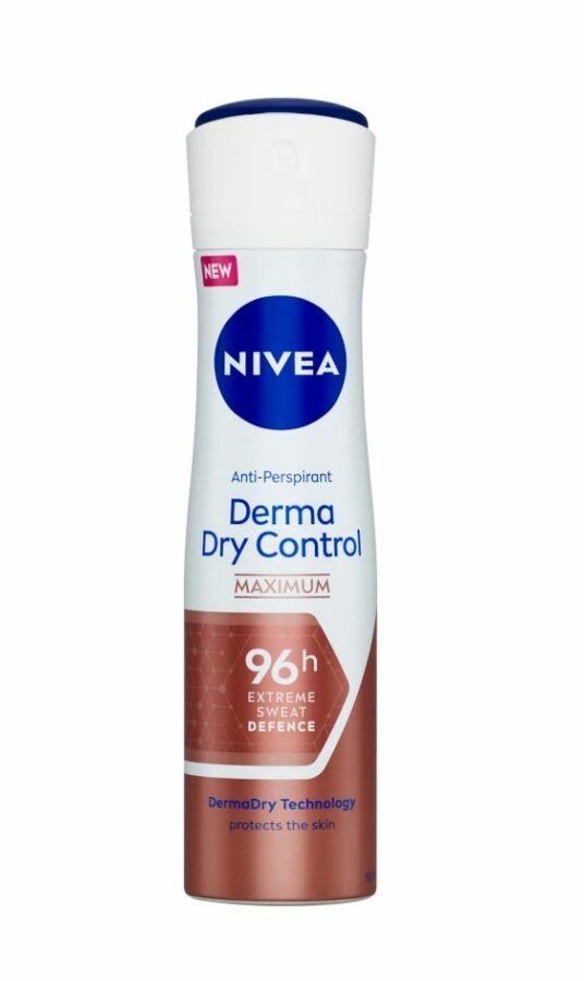 Nivea Derma Dry Control Antiperspirant sprej 150 ml