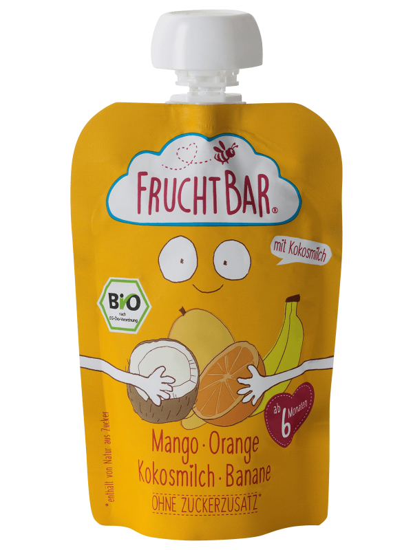 FruchtBar BIO Ovocná kapsička s banánem